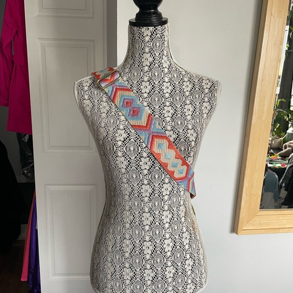 Anthropologie Urban Originals Leather Backpack Sling Belt Bag Purse. - Picture 8 of 11